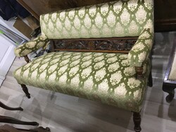 Antique two-seater sofa