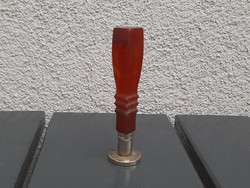 Beautiful amber handle stamp press