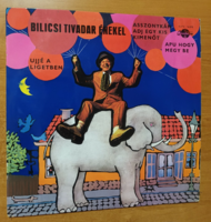 Bilicsi Tivadar énekel bakelit LP hanglemez