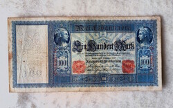 Rarer vintage 1909 Imperial 100 Mark (f) - German Empire | 1 banknote