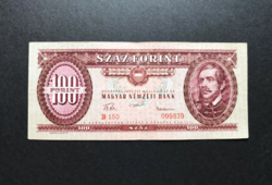 100 Forint 1957, F+