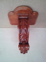 Console flower stand wooden flower stand carved flower stand wooden gifts flower wall shelf