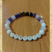 Mineral bracelet energized by me with number 5148517 grabovoj