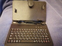Tablet case, with keyboard (unused)