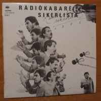 Rádiókabaré Sikerlista 1986 bakelit LP hanglemez