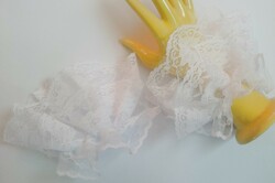 White lace wristband for couple occasion wedding