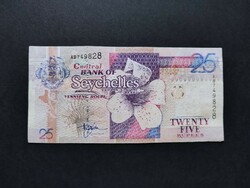 Seychelles Szigetek 25 Rúpia / Rupees 1998, F+