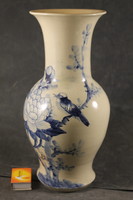 Antik jelzett porcelán madaras váza 292