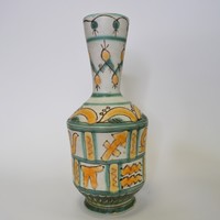 Applied art ceramic vase - Gorka gauze