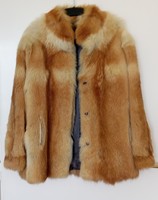 Women's red fox fur coat for sale!