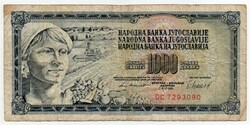 Jugoszlávia 1000 jugoszláv Dinár, 1978