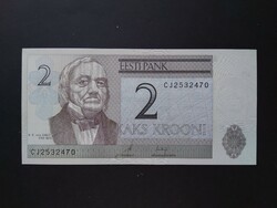 Észtország 2 Krooni 2007 Unc
