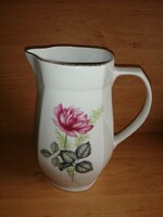 Alföldi porcelain peony jug - 22 cm high (14/d)