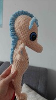 Crochet seahorse