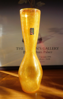 Karcagi fátyolüveg váza 27 cm