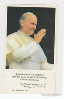 Modern papal icon - prayer image 1990