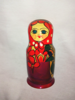 Hand-painted Russian matryoshka doll set