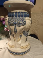 Old ceramic Indian elephant postman, holder for sale!