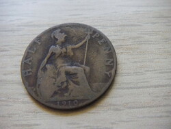 1/2  Penny   1910     Anglia