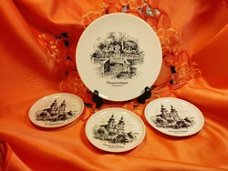 Kaiser 3+1 porcelain plate, decorative plate