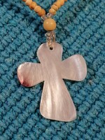 Mother of pearl cross (1110)