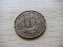 1/2  Penny   1937     Anglia