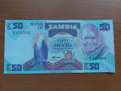 ZAMBIA 50 KWACHA 1986-  301