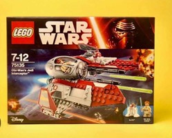 Új állapotú Lego Star Wars 75135 Obi-Wan's Jedi Interceptor / Obi-Wan Jedi elkapója
