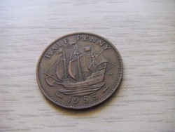 1/2 Penny 1955 England