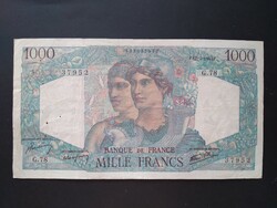 France 1000 francs 1945 f