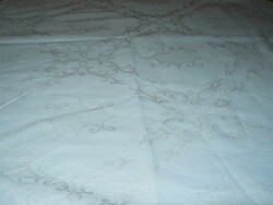 Beautiful antique baroque Toledo pattern light blue damask pillowcase