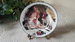 Beautiful English fine porcelain decorative plate