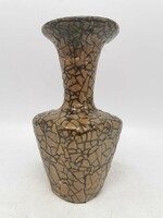 Vase of the Gorka géza applied arts company, 19.5 cm