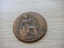 1/2  Penny   1916     Anglia
