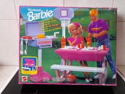 Vintage mattel barbie garden grill set from 1991