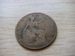 1/2  Penny   1909     Anglia