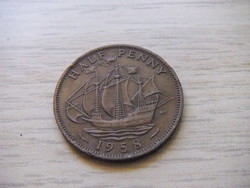 1/2  Penny   1958     Anglia