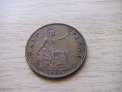 1/2  Penny   1931     Anglia
