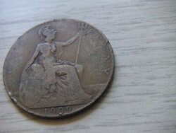 1 Penny 1909 England