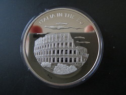 Egyesült Európa emlékérme sorozat 100 líra Olaszország 2004