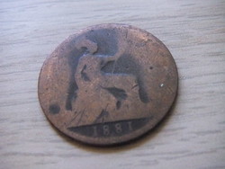 1 Penny 1881 England