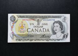 Canada $1 1973, aunc