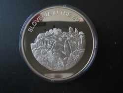 United Europe commemorative coin series 100 Lira Slovenia 2004
