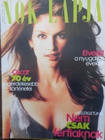 Nők Lapja 1998. 12. Címlapon Cindy Crawford