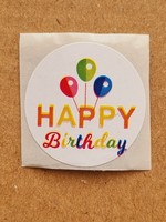 Birthday decor sticker 10 pcs in one