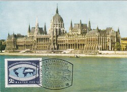 Budapest country house postcard from 1974