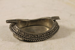Antique silver-plated ashtray 333