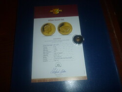 Great Wall of China! Solomon Islands gold 5 dollar commemorative coin from 2011 for sale! Pp unc