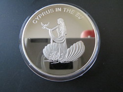 United Europe commemorative coin series 100 lira Cyprus 2004