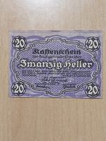 Austria 20 heller 1920 notgeld